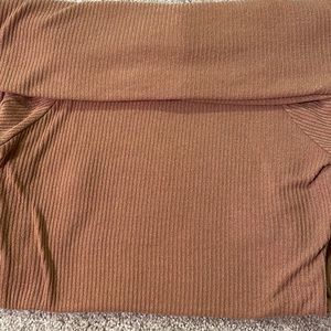 Short Sleeve Off Shoulder Shirt